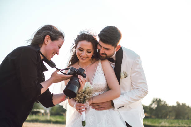 Professional wedding photographer capturing timeless moments